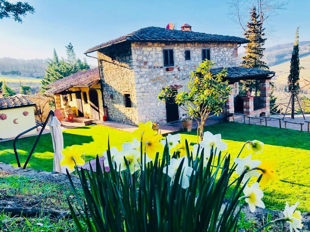 Agriturismo Borgo Il Bonagino ราดดา อิน เคียนติ ภายนอก รูปภาพ