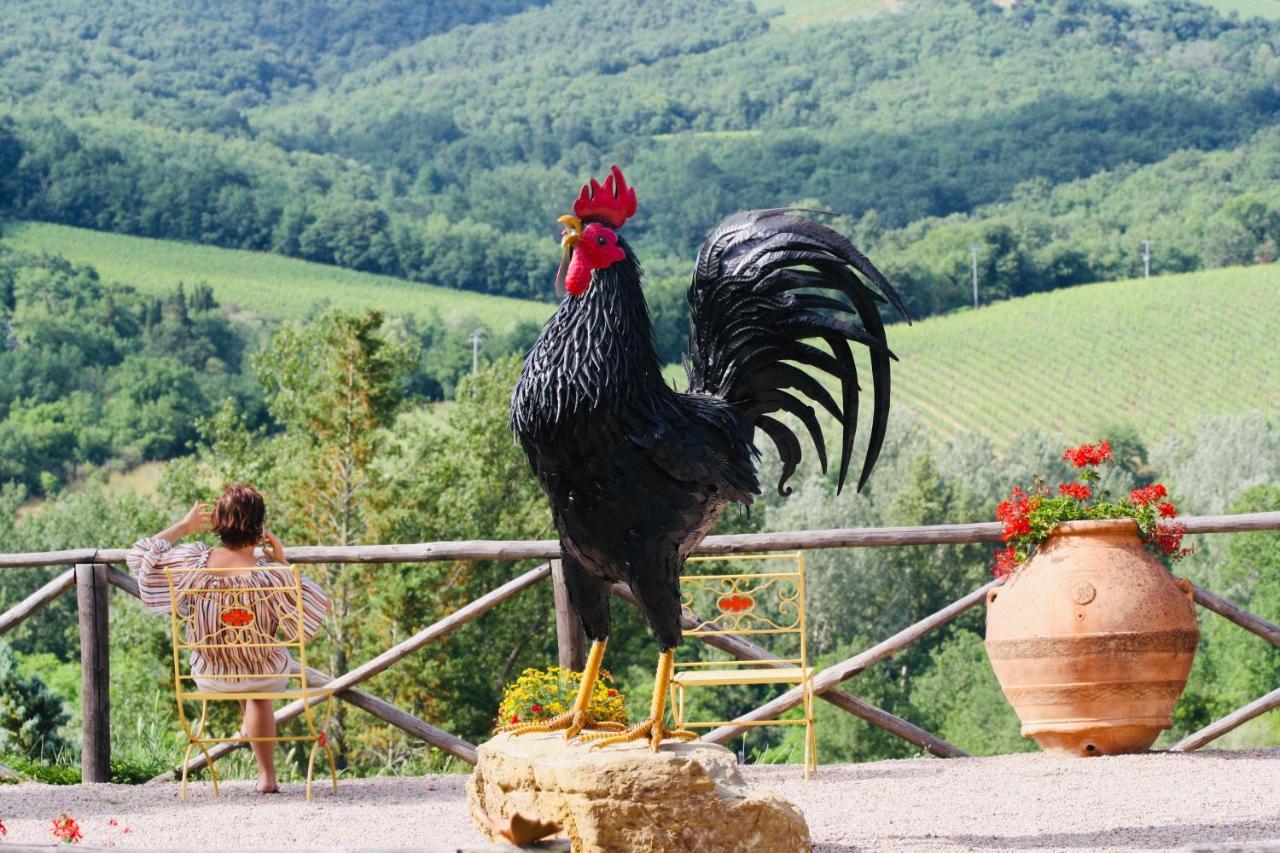 Agriturismo Borgo Il Bonagino ราดดา อิน เคียนติ ภายนอก รูปภาพ