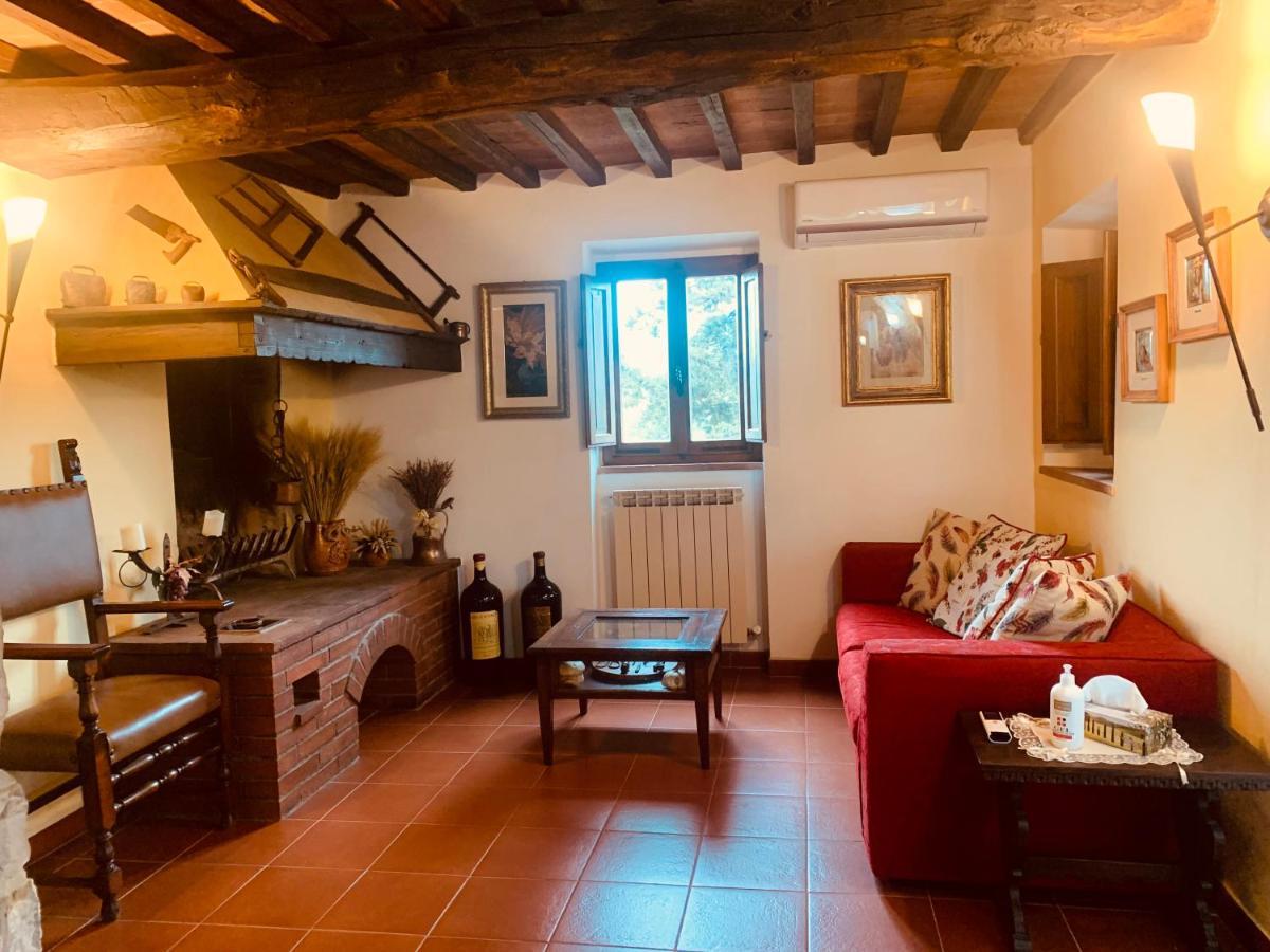 Agriturismo Borgo Il Bonagino ราดดา อิน เคียนติ ภายนอก รูปภาพ