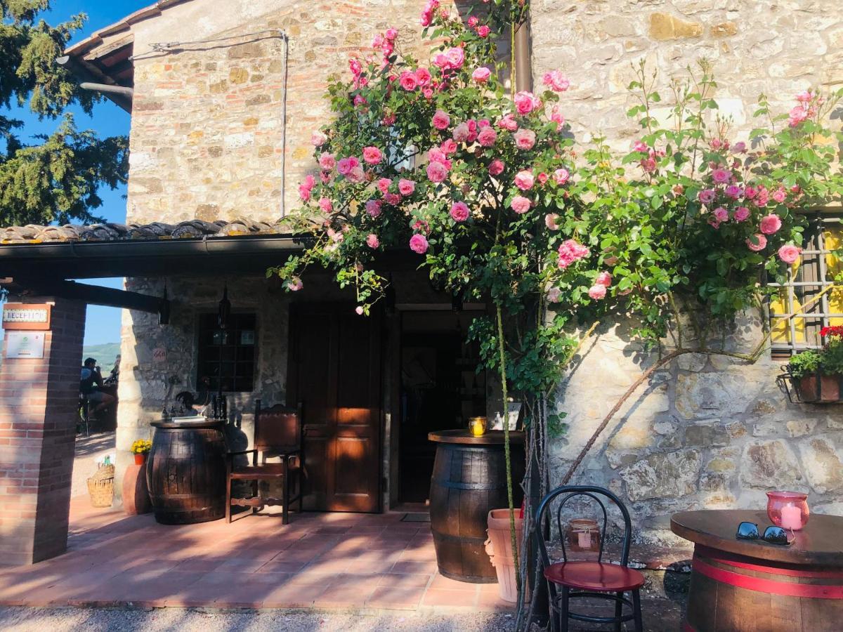 Agriturismo Borgo Il Bonagino ราดดา อิน เคียนติ ภายนอก รูปภาพ