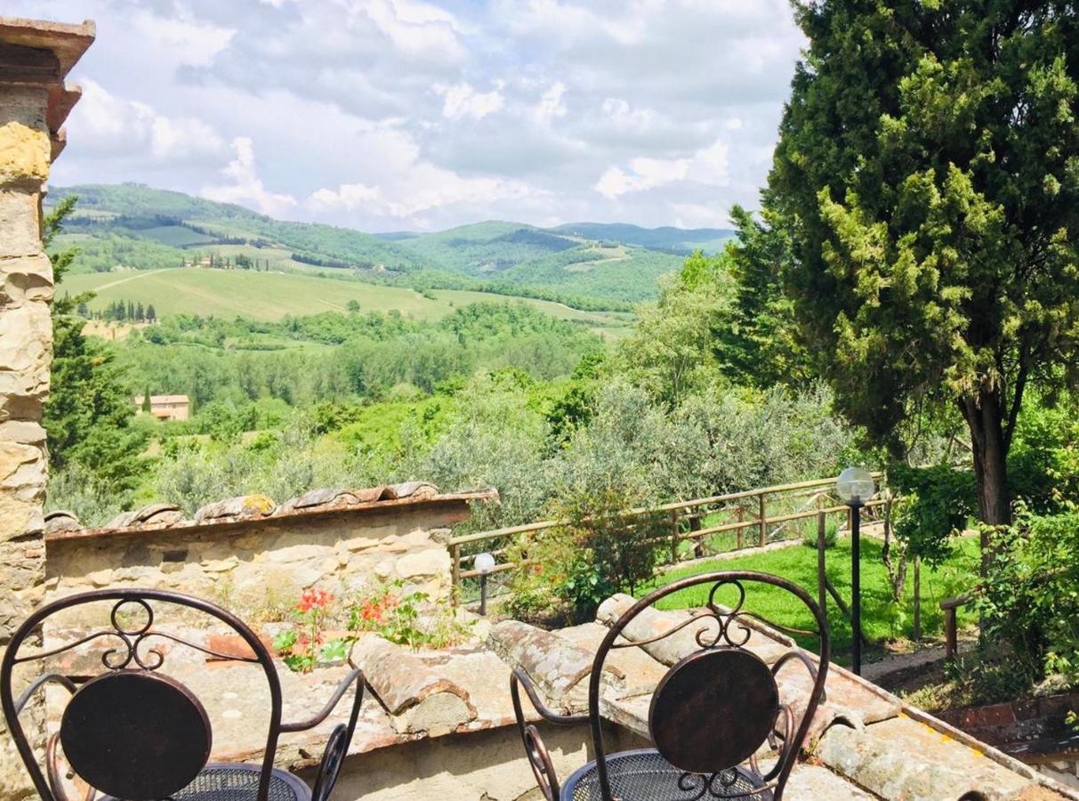 Agriturismo Borgo Il Bonagino ราดดา อิน เคียนติ ภายนอก รูปภาพ