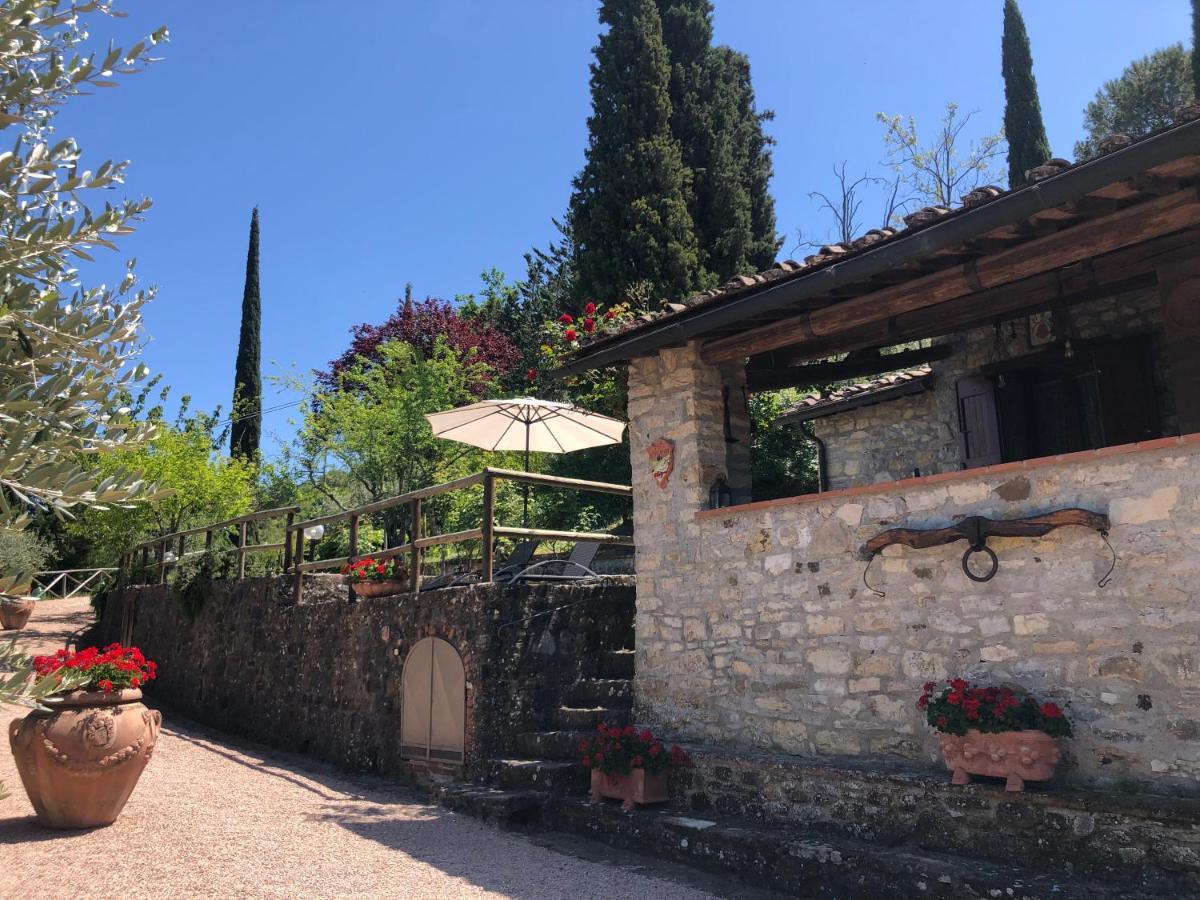 Agriturismo Borgo Il Bonagino ราดดา อิน เคียนติ ภายนอก รูปภาพ