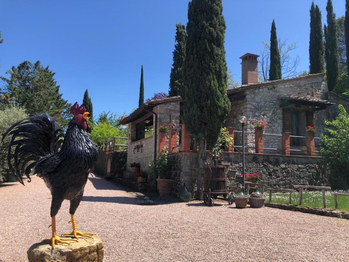 Agriturismo Borgo Il Bonagino ราดดา อิน เคียนติ ภายนอก รูปภาพ