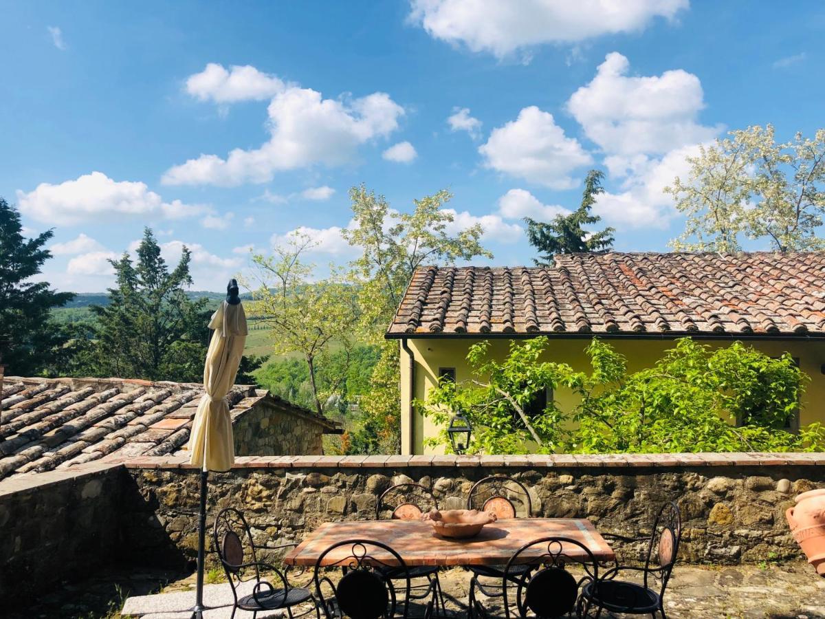 Agriturismo Borgo Il Bonagino ราดดา อิน เคียนติ ภายนอก รูปภาพ