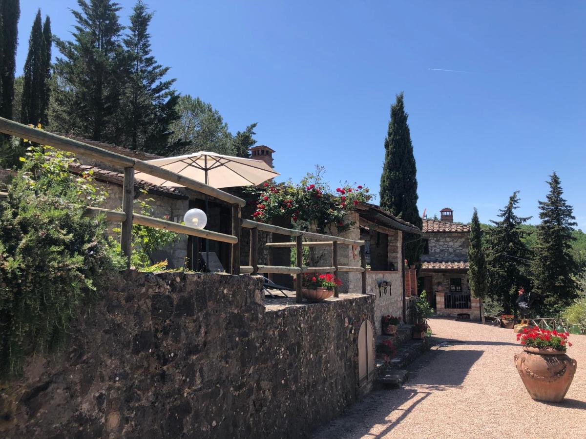 Agriturismo Borgo Il Bonagino ราดดา อิน เคียนติ ภายนอก รูปภาพ