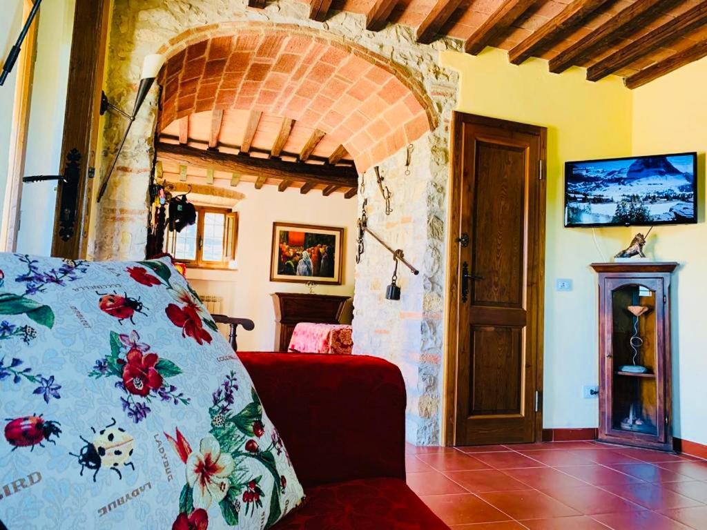 Agriturismo Borgo Il Bonagino ราดดา อิน เคียนติ ภายนอก รูปภาพ