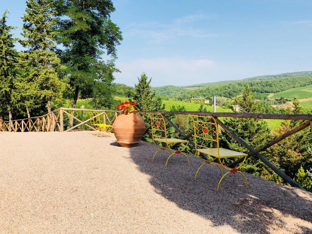Agriturismo Borgo Il Bonagino ราดดา อิน เคียนติ ภายนอก รูปภาพ